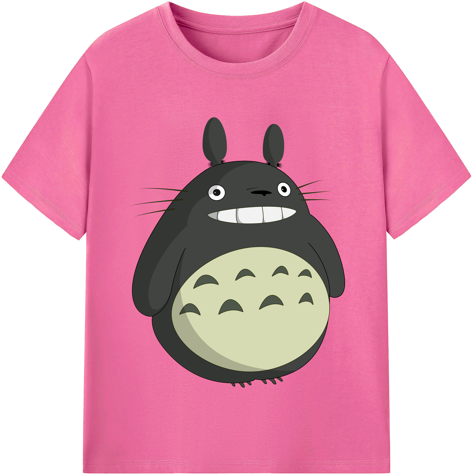 （画像用） となりのトトロ 草壁メイ 草壁サツキ My Neighbor Totoro Satsuki Kusakabe Mei Kusakabe レディースカジュアルプリントTシャツ（綿100％）